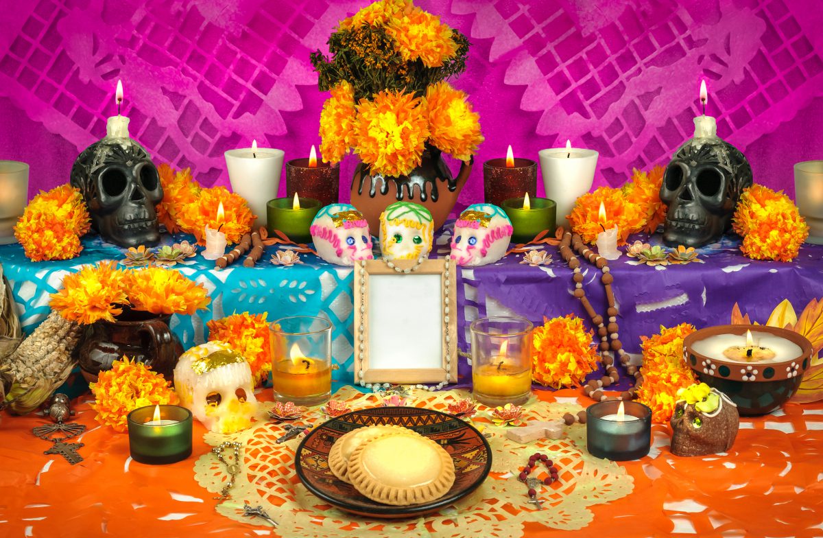 Elements of Traditional Day of the Dead Altars InMexico