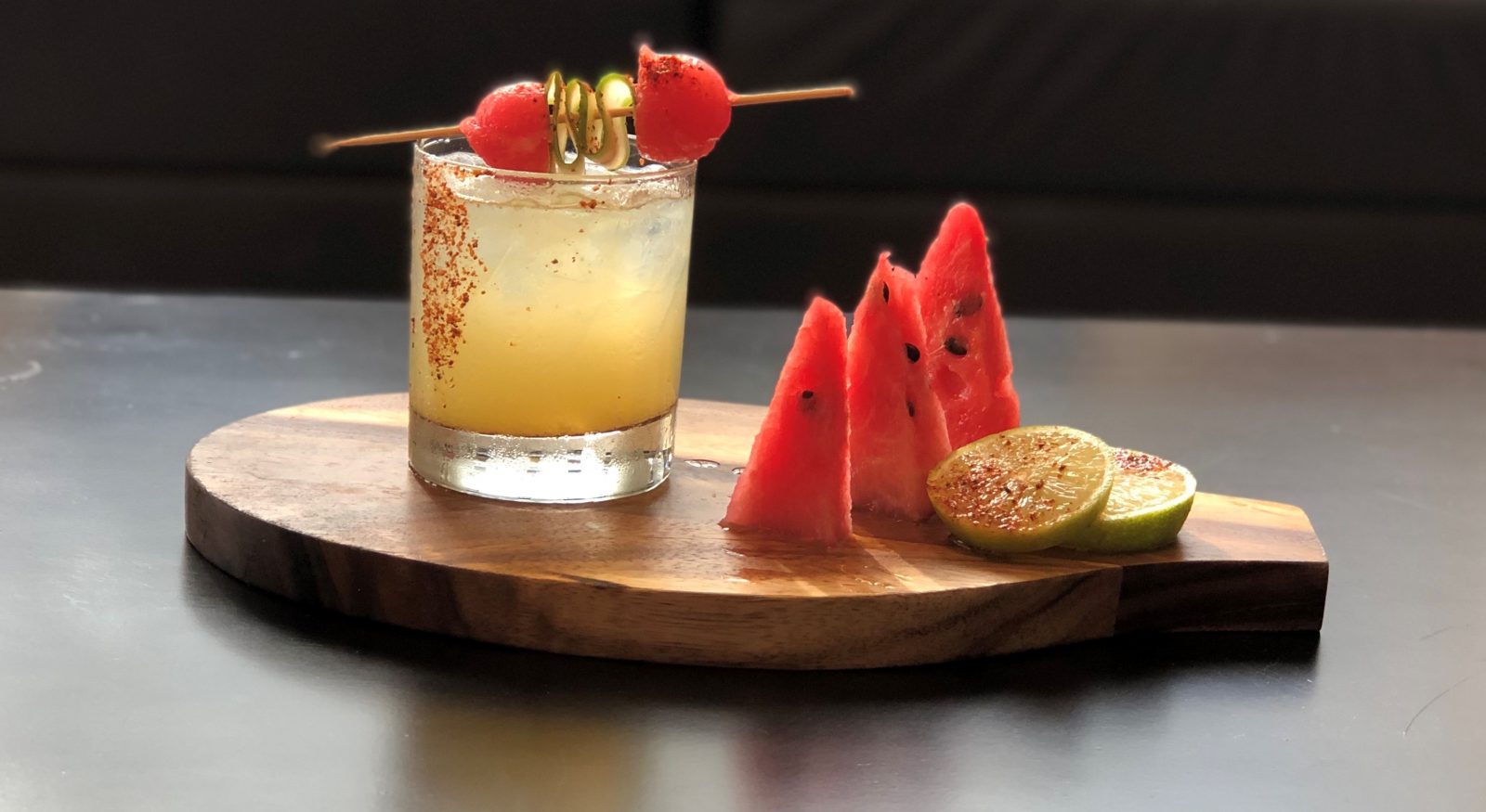 Occidental Cozumel Tajin Cucumber Pepper Margarita InMexico